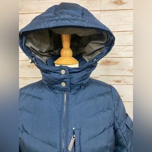 Eddie Bauer Down Parka • Women’s • Petite Medium • Blue